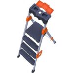 გასაშლელი კიბე MENSA PLUS 3+1 METAL STEP LADDER (8682930740342)