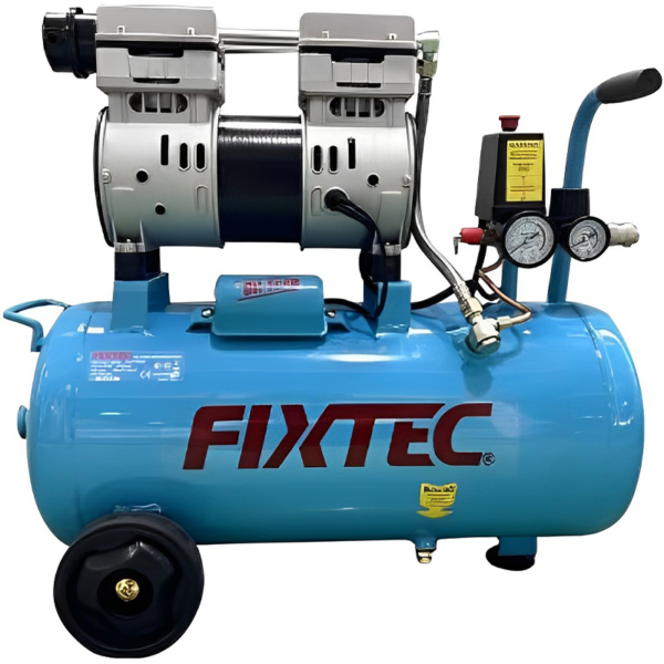 (750 W) 25ლ უხმო ჰაერის კომპრესორი FIXTEC FAC75024S