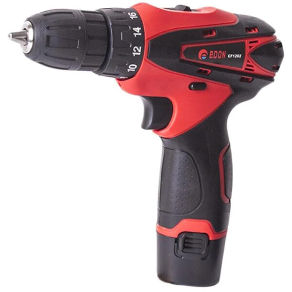 ელექტრო სახრახნისი 2 ბატარიით 12v Edon CF1202
